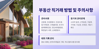 부동산-직거래(매매/전월세)-핵심-체크리스트-총정리!