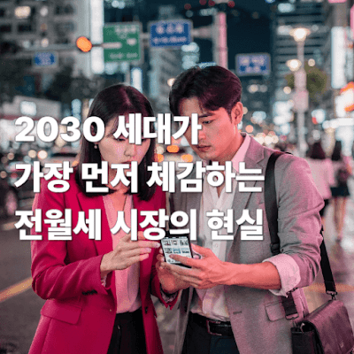 2030 세대가 가장 먼저 체감하는 전월세 시장의 현실