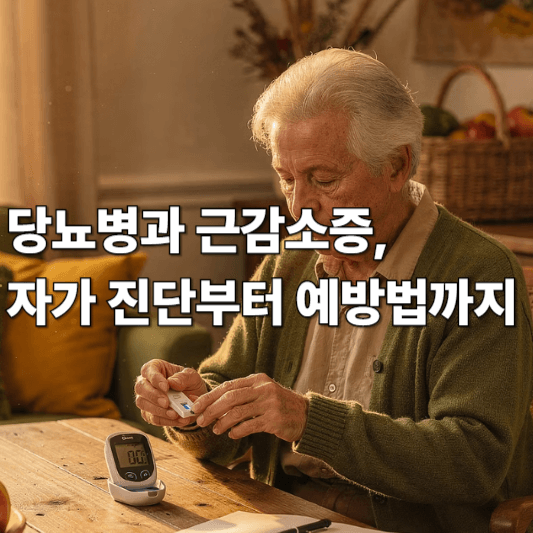 당뇨병과 근감소증, 자가 진단부터 예방법까지