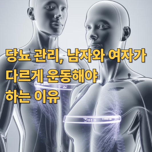 당뇨 관리, 남자와 여자가 다르게 운동해야 하는 이유