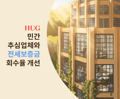 HUG, 민간 추심업체와 전세보증금 회수율 개선