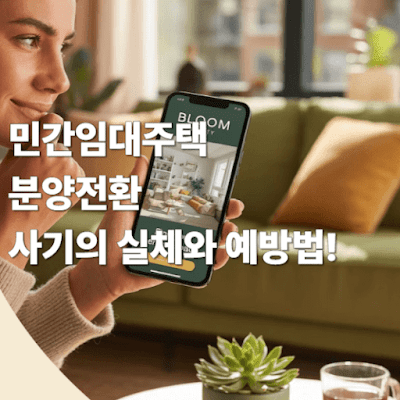 민간임대주택 분양전환 사기의 실체와 예방법!