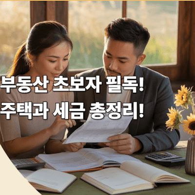 부동산 초보자 필독! 주택과 세금 총정리!