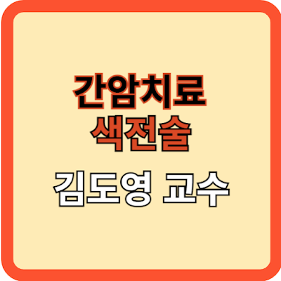 간암치료: 색전술의 모든 것(김도영 교수)