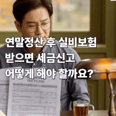 연말정산 후 실비보험 받으면 세금신고 어떻게 해야 할까요?