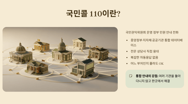 국민콜 110이란
