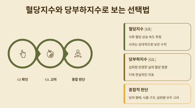혈당지수와 당부하지수로 보는 선택법
