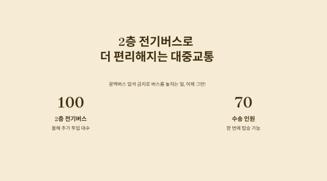 더 편리해지는 대중교통