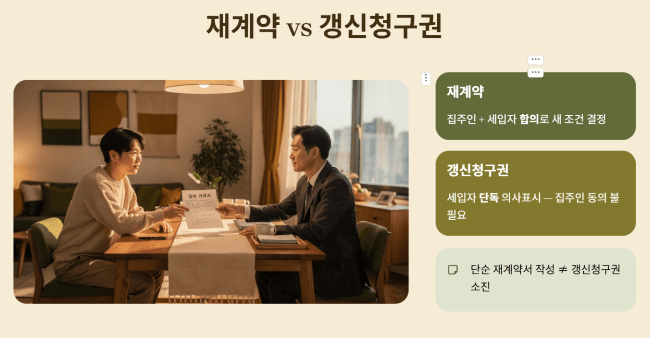 재계약과 갱신청구권