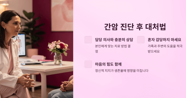 간암 진단에 대처하는 방법