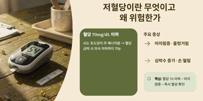 저혈당이란 무엇이고 왜 위험한가