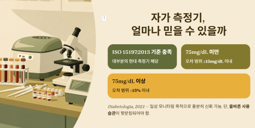 자가 측정기의 정확성