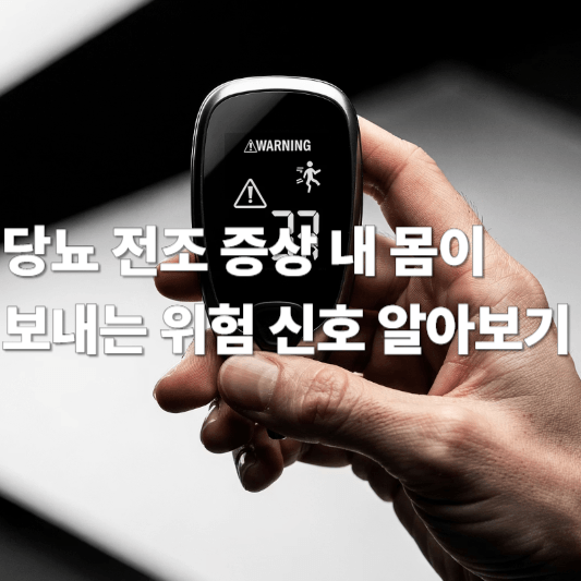 당뇨 전조 증상 내 몸이 보내는 위험 신호 알아보기