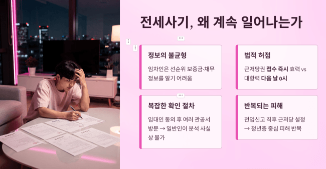 전세사기, 왜 지금도 계속 일어나는 걸까요