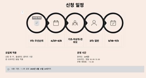 1차·2차 신청 일정과 요일제 적용 방법
