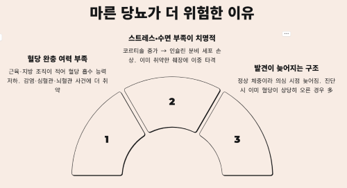 마른 당뇨가 일반 당뇨보다 더 위험한 까닭