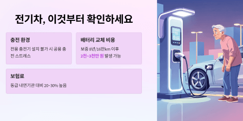 전기차 구매 전에 반드시 확인해야 할 세 가지