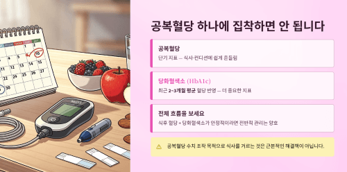 공복혈당 하나에 집착하면 안 되는 이유