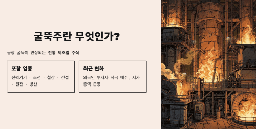굴뚝주란 무엇인가