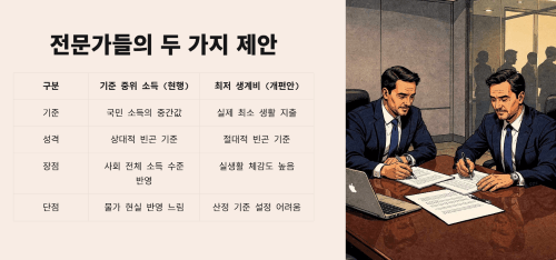 전문가들의 두 가지 주요 제안