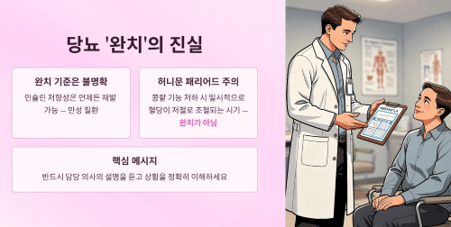 당뇨 완치의 기준
