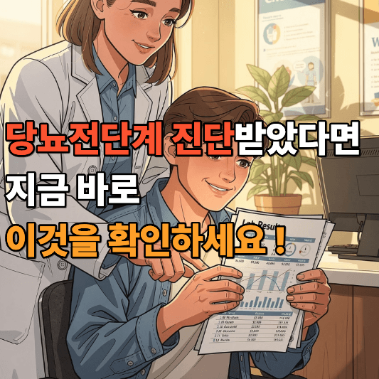 당뇨전단계 진단받았다면 지금 바로 이것을 확인하세요