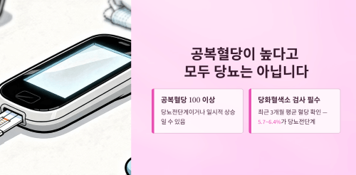 공복혈당과 당뇨전단계
