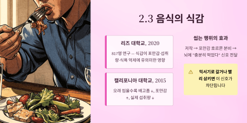 음식의 식감
