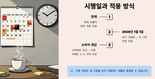 시행일과 적용 방식