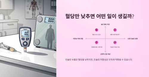 혈당만 낮추면 어떤 일이 생길까