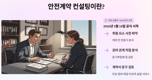 안전계약 컨설팅이란