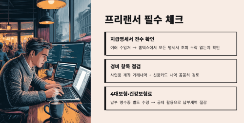 프리랜서가 특히 챙겨야 할 서류