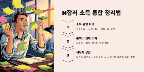 N잡러가 반드시 알아야 할 소득 통합 정리법