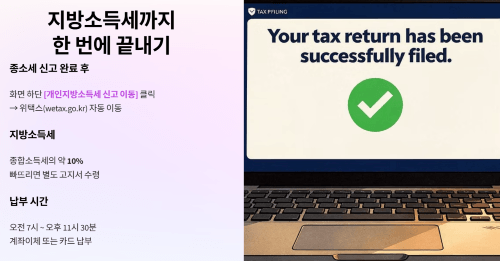 지방소득세까지 한 번에 끝내기