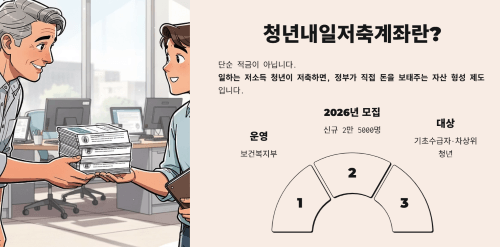 청년내일저축계좌란