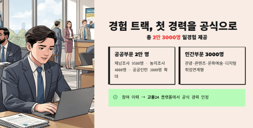 첫 경력을 공식으로 만드는 법