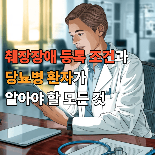 췌장장애 등록 조건과 당뇨병 환자가 알아야 할 모든 것