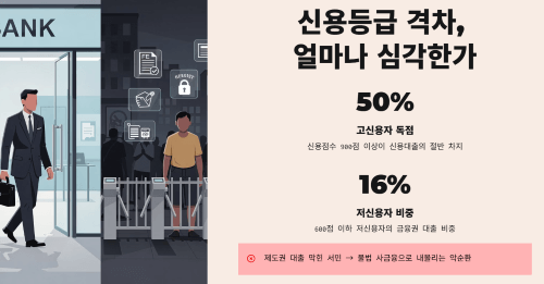 우리나라 신용평가 시스템