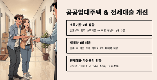 공공임대주택 입주 기준 완화