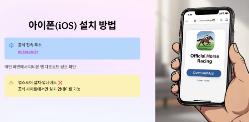 iOS(아이폰) 설치 방법