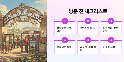 현장 방문 전 꼭 확인할 사항