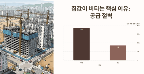 반토막 난 서울 아파트 입주 물량