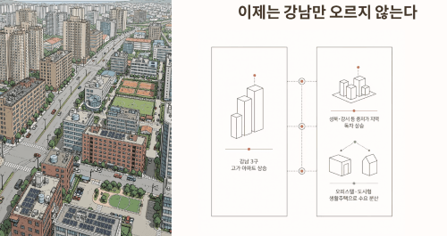 이제는 강남만 오르지 않는다