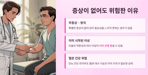 증상이 없는데도 위험한 이유