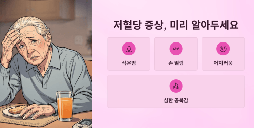 저혈당 증상
