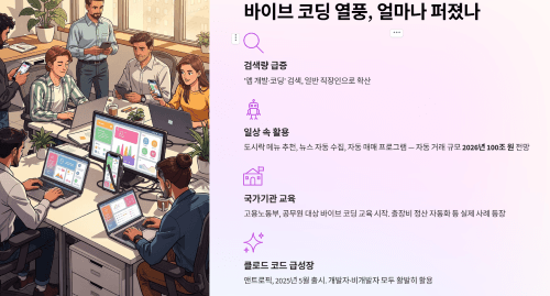 바이브 코딩 열풍
