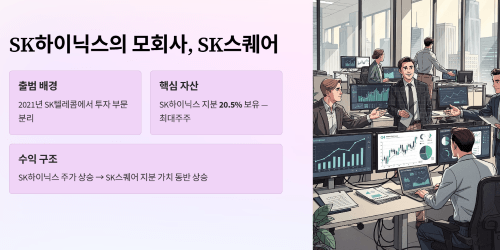 SK하이닉스의 모회사, SK스퀘어