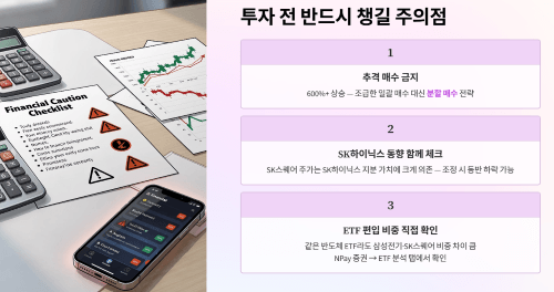 투자 전 반드시 챙겨야 할 주의점