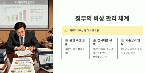 정부가 꺼내든 비상 관리 체계