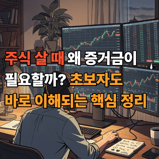 주식 살 때 왜 증거금이 필요할까 초보자도 바로 이해되는 핵심 정리